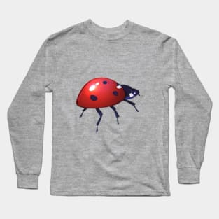 Red black beetle Long Sleeve T-Shirt